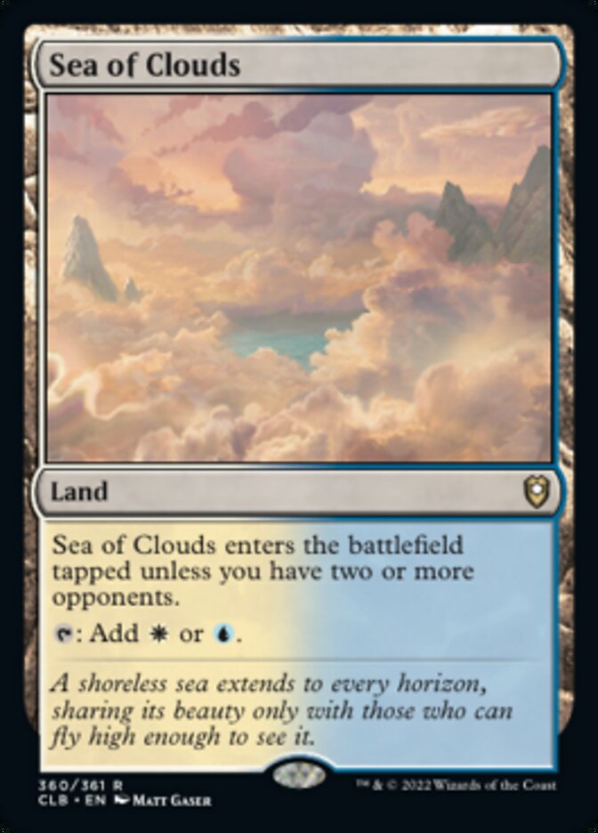 Sea of Clouds [Commander Legends: Battle for Baldur's Gate] | GnG Games