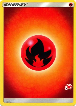 Fire Energy (Charizard Stamp #6) [Battle Academy 2020] | GnG Games