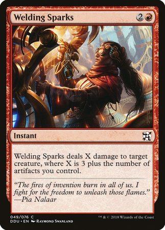 Welding Sparks [Duel Decks: Elves vs. Inventors] | GnG Games