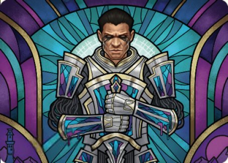 Aron, Benalia's Ruin Art Card [Dominaria United Art Series] | GnG Games