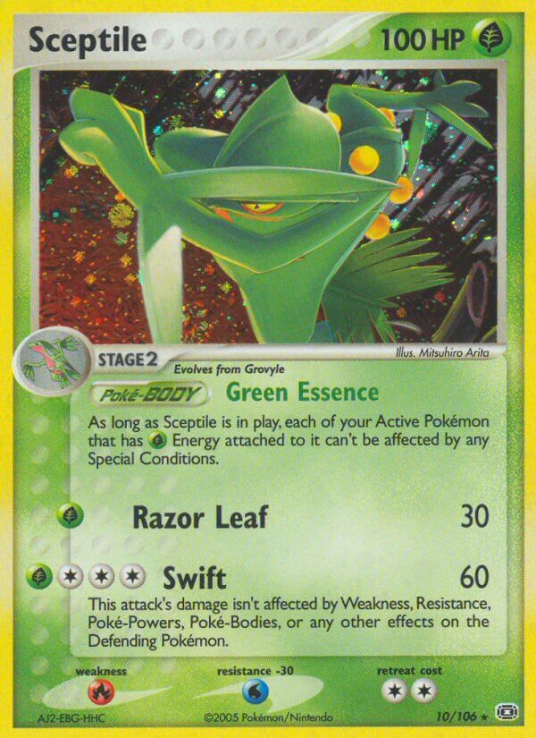 Sceptile (10/106) (Theme Deck Exclusive) [EX: Emerald] | GnG Games