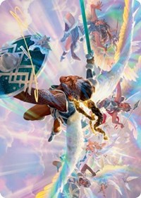 Starnheim Unleashed Art Card (Gold-Stamped Signature) [Kaldheim: Art Series] | GnG Games