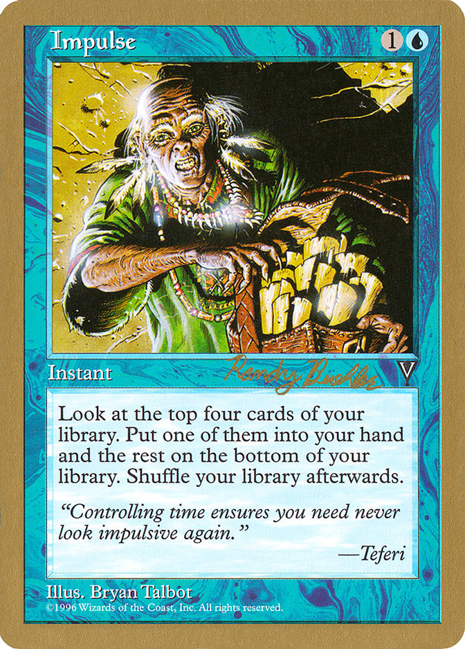 Impulse (Randy Buehler) [World Championship Decks 1998] | GnG Games