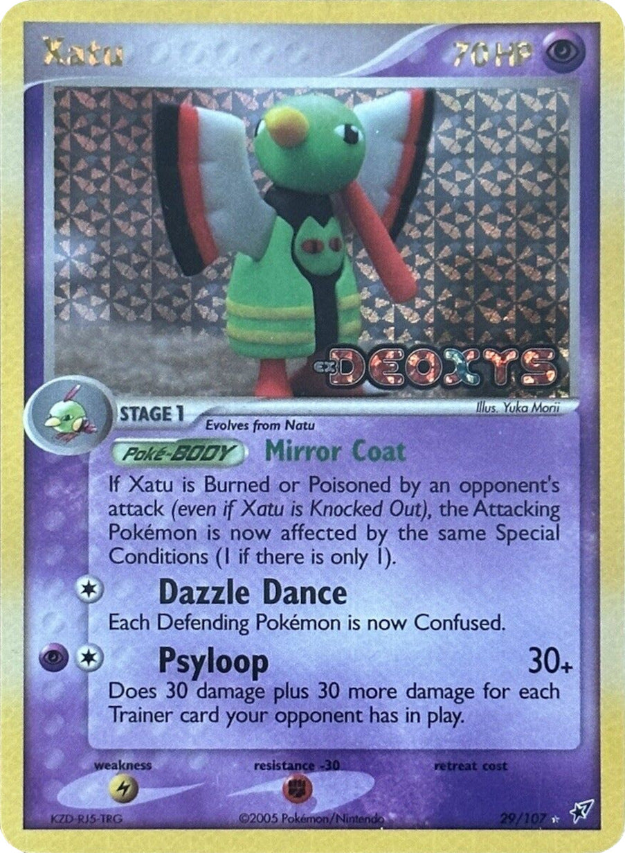 Xatu (29/107) (Stamped) [EX: Deoxys] | GnG Games