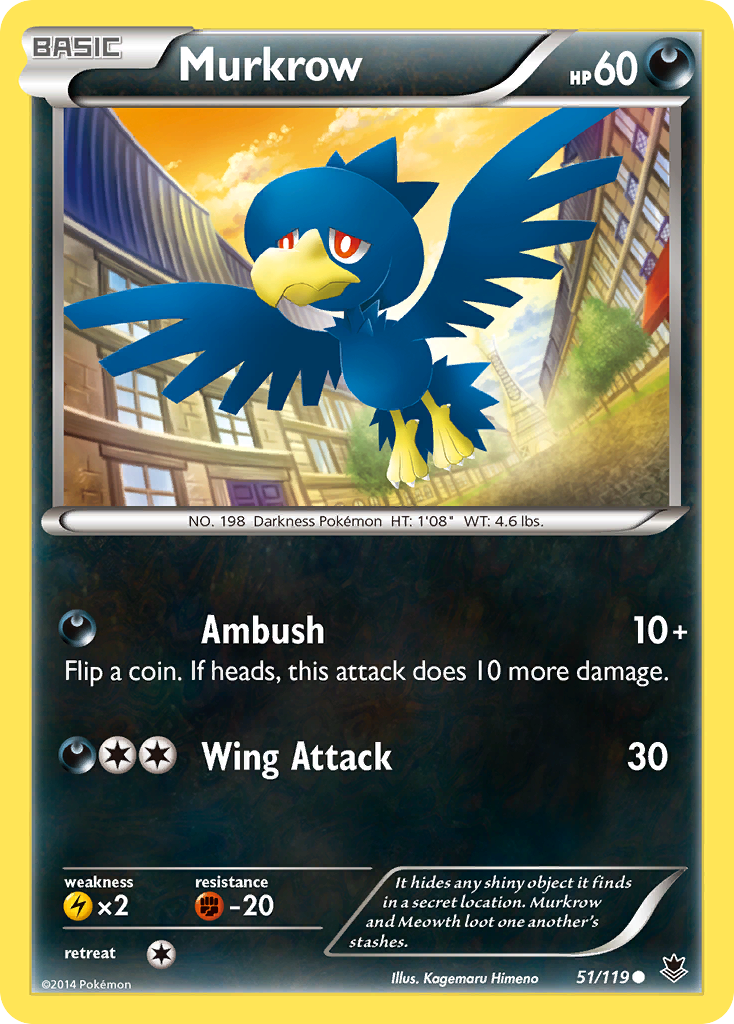 Murkrow (51/119) [XY: Phantom Forces] | GnG Games