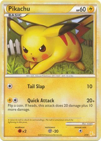 Pikachu (2/30) [HeartGold & SoulSilver: Trainer Kit - Raichu] | GnG Games