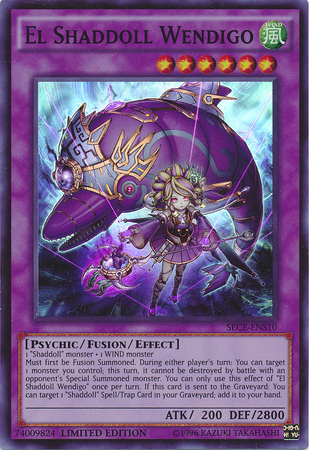 El Shaddoll Wendigo (SE) [SECE-ENS10] Super Rare | GnG Games