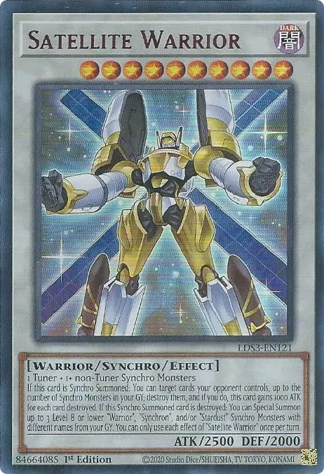 Satellite Warrior (Red) [LDS3-EN121] Ultra Rare | GnG Games