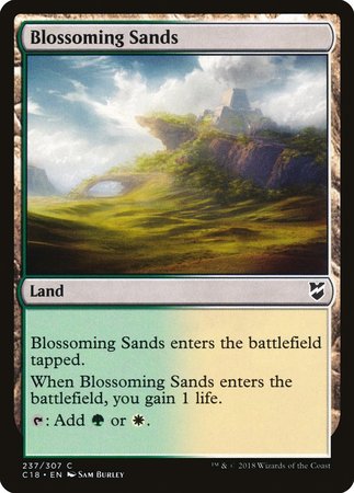 Blossoming Sands [Commander 2018] | GnG Games