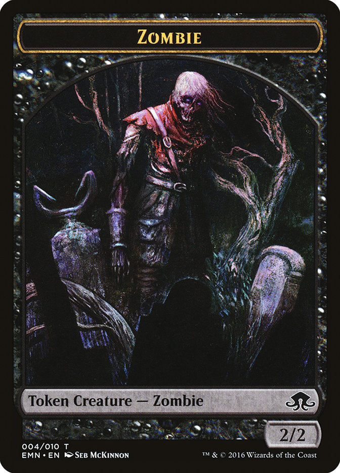 Zombie (004/010) [Eldritch Moon Tokens] | GnG Games