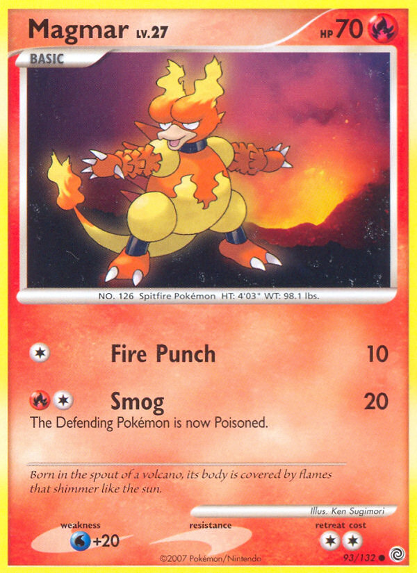 Magmar (93/132) [Diamond & Pearl: Secret Wonders] | GnG Games