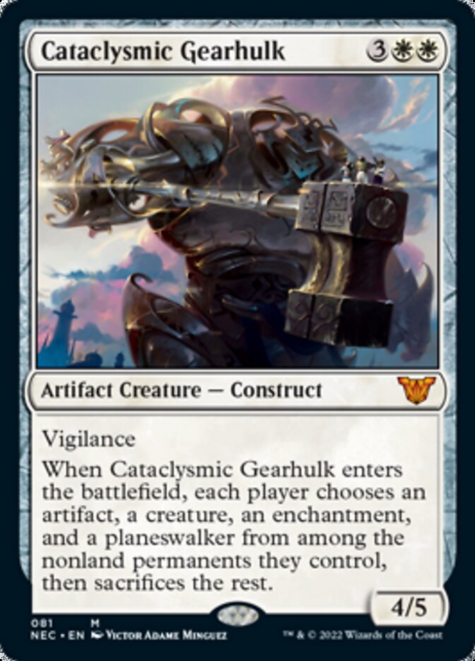 Cataclysmic Gearhulk [Kamigawa: Neon Dynasty Commander] | GnG Games