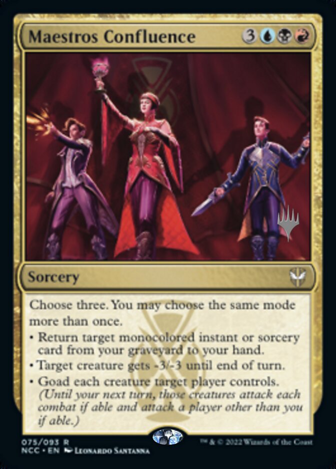 Maestros Confluence (Promo Pack) [Streets of New Capenna Commander Promos] | GnG Games