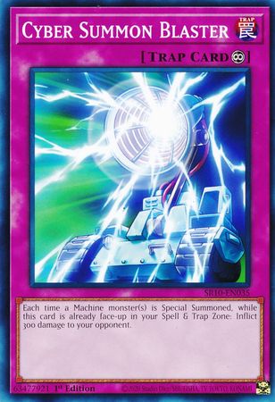 Cyber Summon Blaster [SR10-EN035] Common | GnG Games