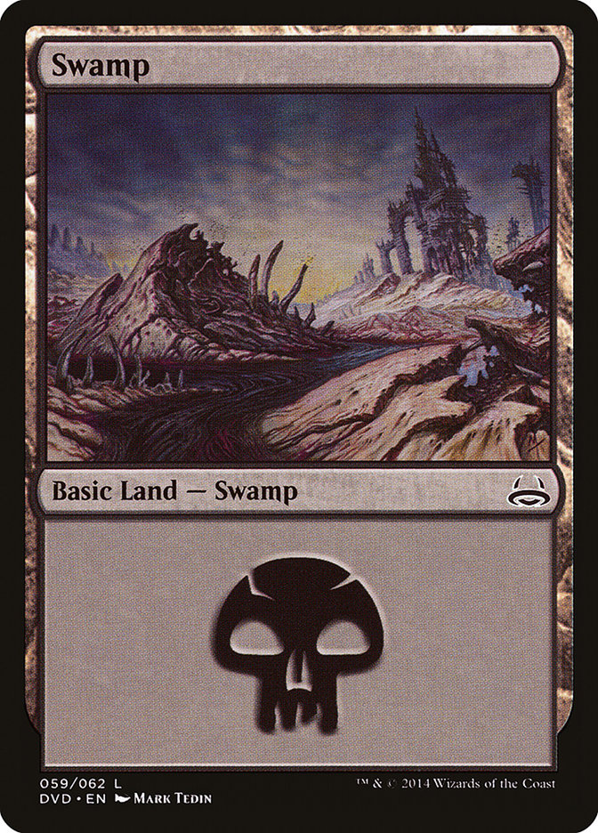 Swamp (59) (Divine vs. Demonic) [Duel Decks Anthology] | GnG Games