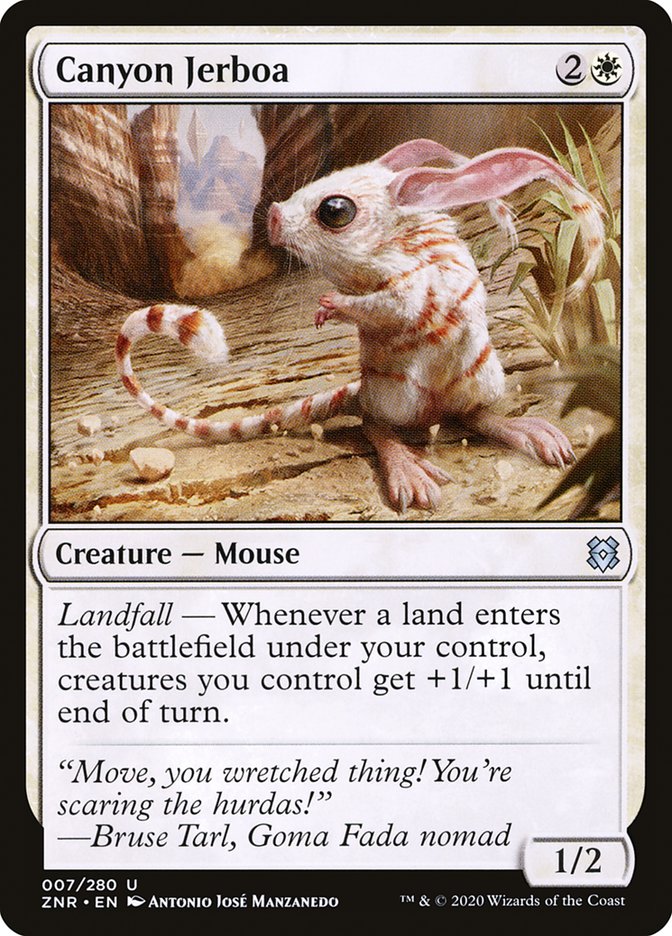 Canyon Jerboa [Zendikar Rising] | GnG Games