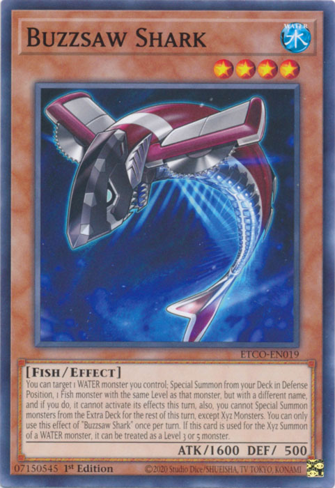 Buzzsaw Shark [ETCO-EN019] Common | GnG Games