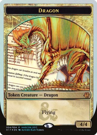 Gold Dragon Token [HasCon 2017] | GnG Games