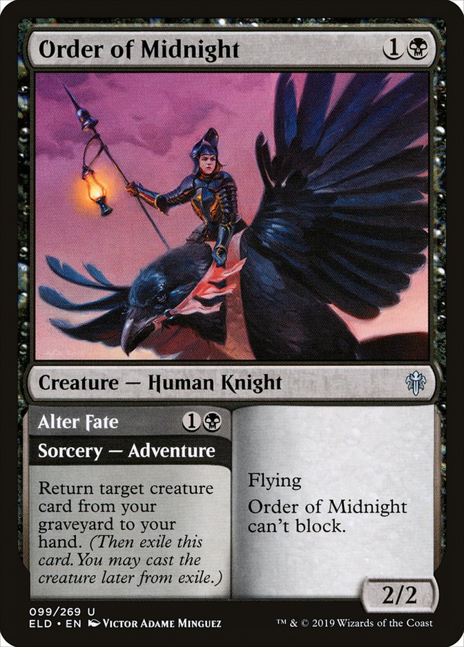 Order of Midnight // Alter Fate [Throne of Eldraine] | GnG Games