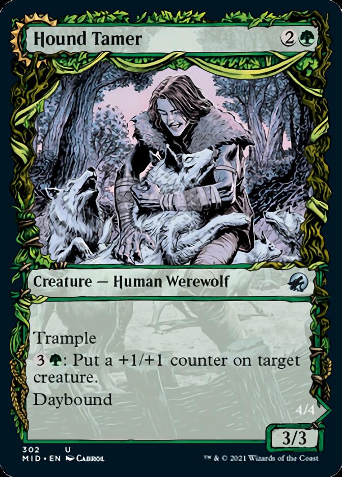 Hound Tamer // Untamed Pup (Showcase Equinox) [Innistrad: Midnight Hunt] | GnG Games