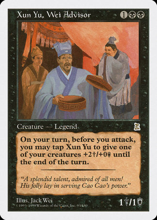 Xun Yu, Wei Advisor [Portal Three Kingdoms] | GnG Games