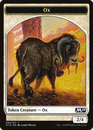 Ox Token [Core Set 2019 Tokens] | GnG Games