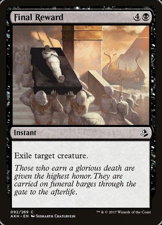 Final Reward [Amonkhet] | GnG Games