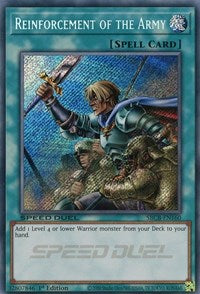 Reinforcement of the Army (Secret) [SBCB-EN160] Secret Rare | GnG Games