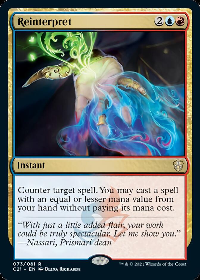 Reinterpret [Commander 2021] | GnG Games