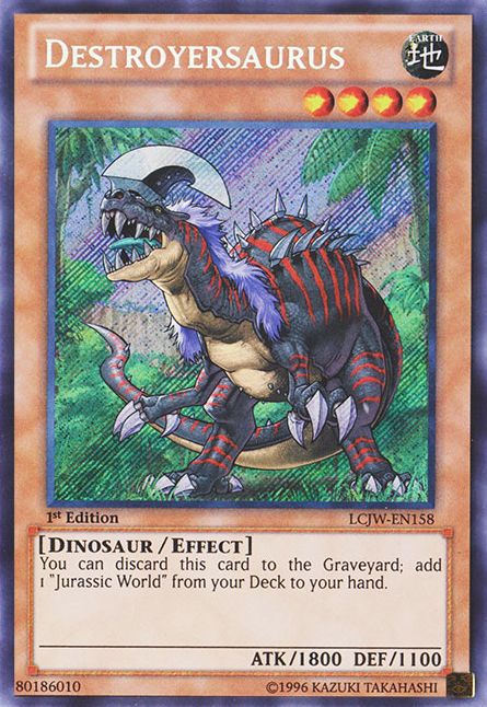 Destroyersaurus [LCJW-EN158] Secret Rare | GnG Games