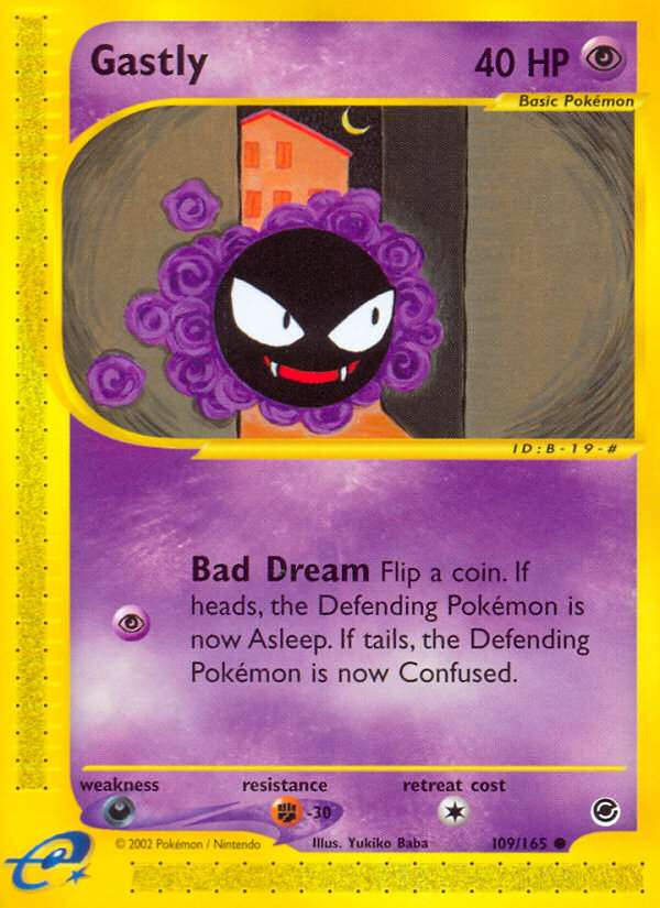 Gastly (109/165) [Expedition: Base Set] | GnG Games