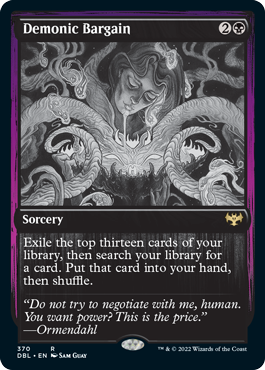 Demonic Bargain [Innistrad: Double Feature] | GnG Games