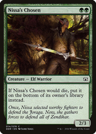 Nissa's Chosen [Duel Decks: Nissa vs. Ob Nixilis] | GnG Games