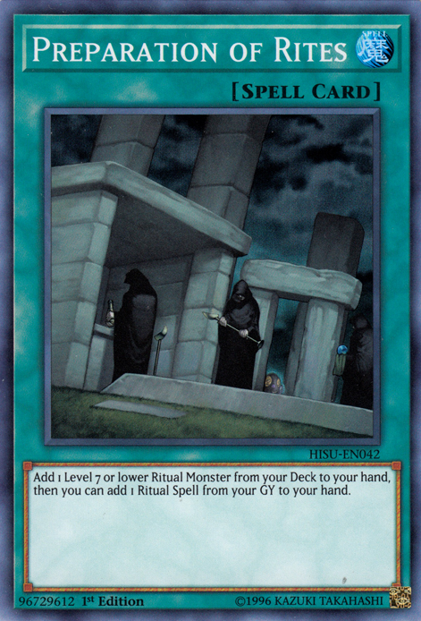 Preparation of Rites [HISU-EN042] Super Rare | GnG Games