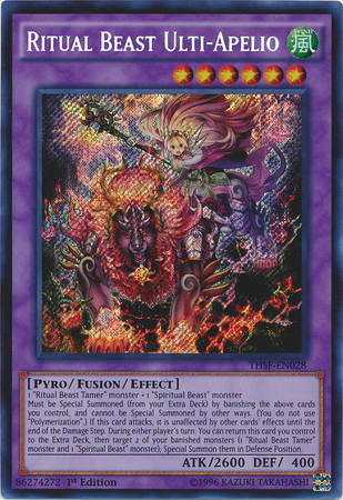 Ritual Beast Ulti-Apelio [THSF-EN028] Secret Rare | GnG Games