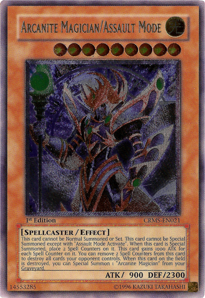 Arcanite Magician/Assault Mode (UTR) [CRMS-EN021] Ultimate Rare | GnG Games