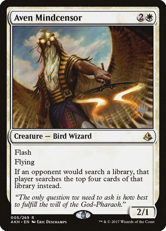 Aven Mindcensor [Amonkhet Promos] | GnG Games