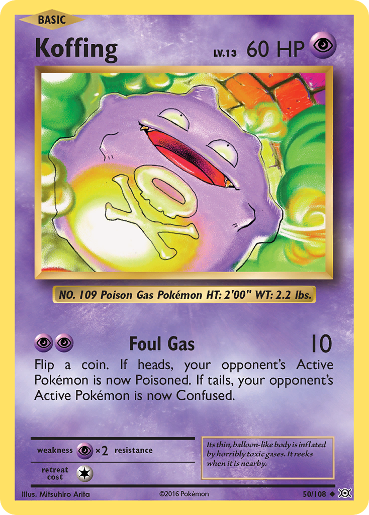 Koffing (50/108) [XY: Evolutions] | GnG Games