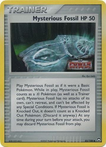 Mysterious Fossil (85/108) (Stamped) [EX: Power Keepers] | GnG Games