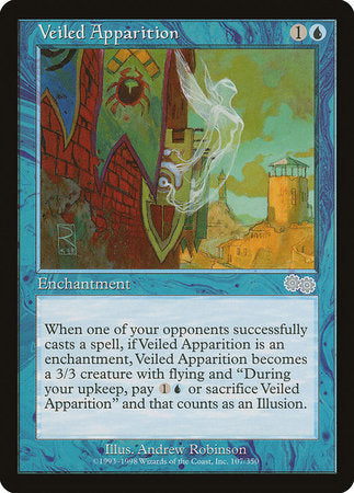 Veiled Apparition [Urza's Saga] | GnG Games