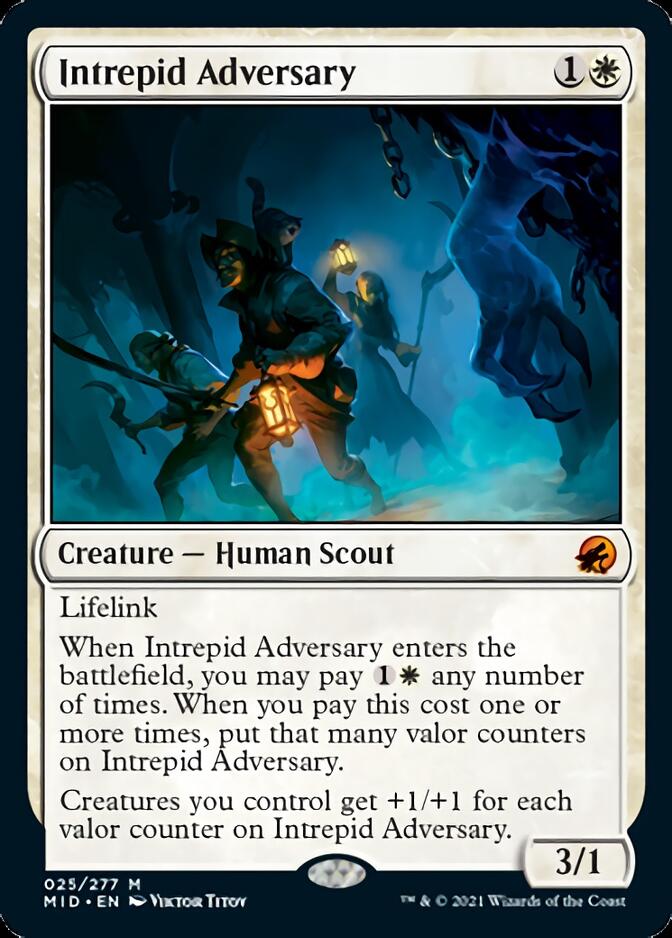 Intrepid Adversary [Innistrad: Midnight Hunt] | GnG Games