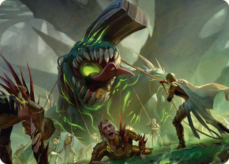 Noxious Assault Art Card [Phyrexia: All Will Be One Art Series] | GnG Games