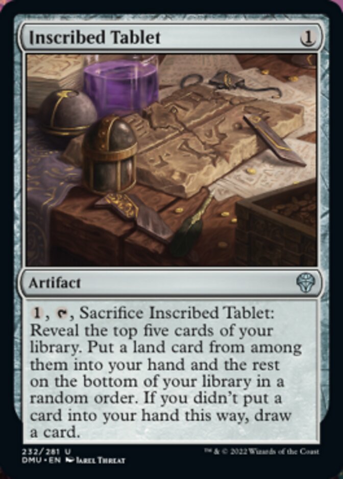 Inscribed Tablet [Dominaria United] | GnG Games