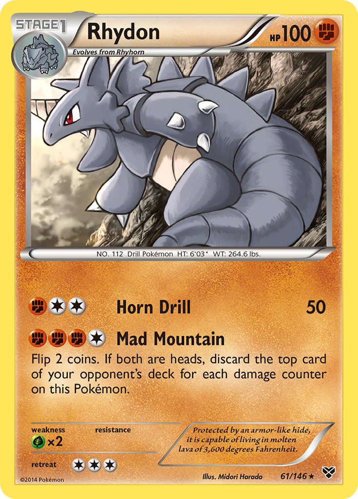 Rhydon (61/146) [XY: Base Set] | GnG Games