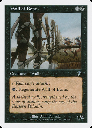 Wall of Bone [Seventh Edition] | GnG Games