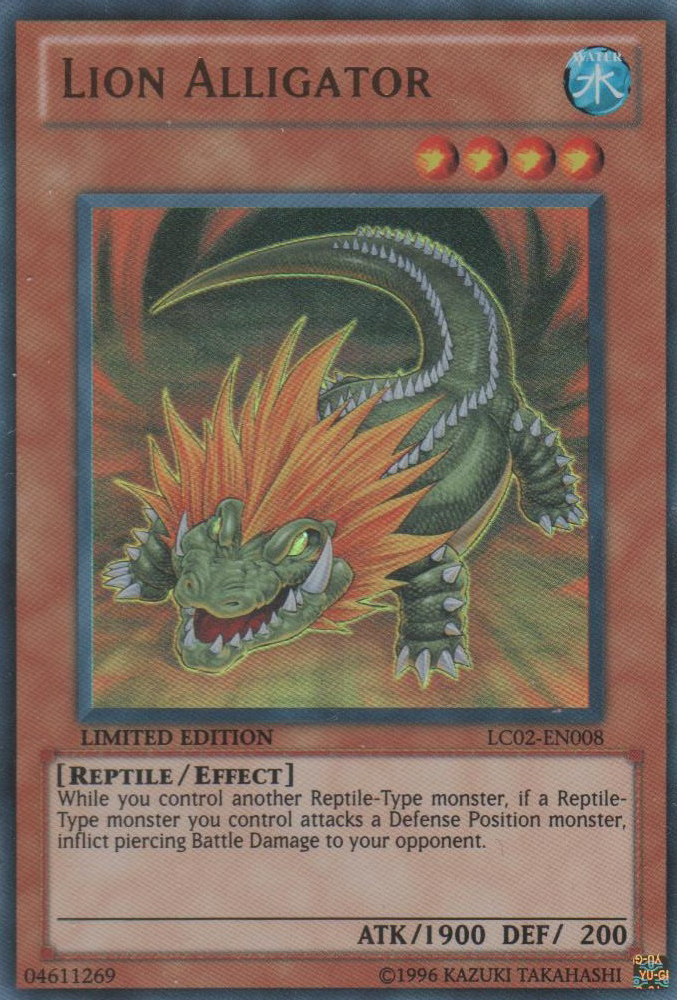 Lion Alligator [LC02-EN008] Ultra Rare | GnG Games