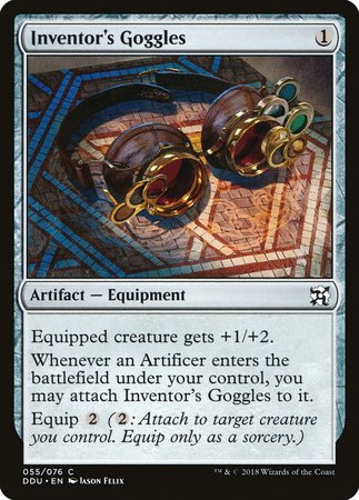 Inventor's Goggles [Duel Decks: Elves vs. Inventors] | GnG Games