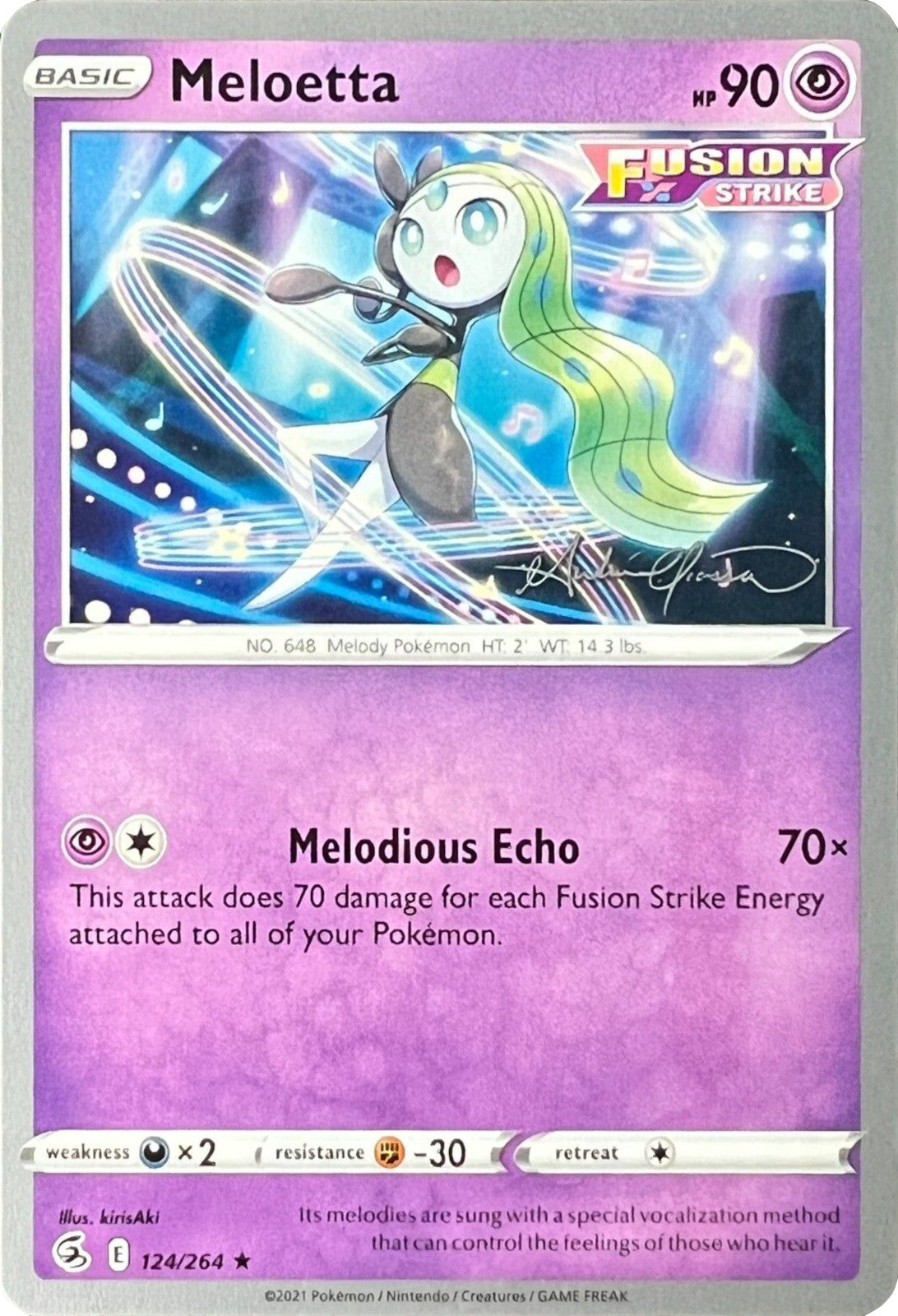 Meloetta (124/264) (The Shape of Mew - Andre Chiasson) [World Championships 2022] | GnG Games
