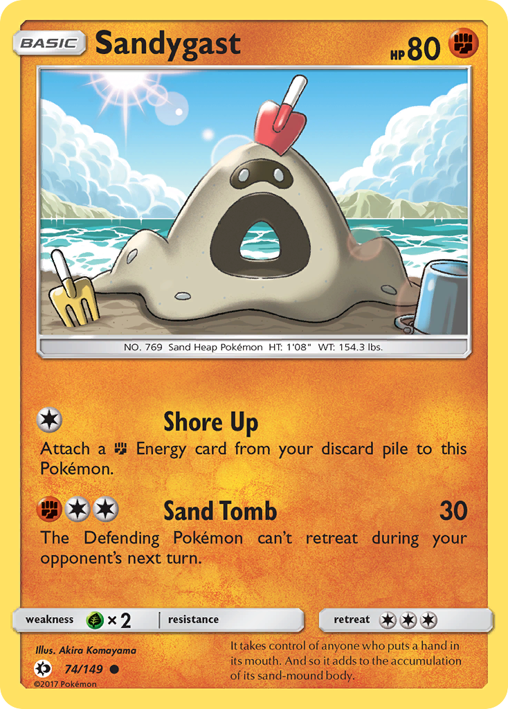 Sandygast (74/149) [Sun & Moon: Base Set] | GnG Games