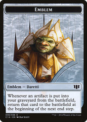 Daretti, Scrap Savant Emblem // Tuktuk the Returned Double-sided Token [Commander 2014 Tokens] | GnG Games